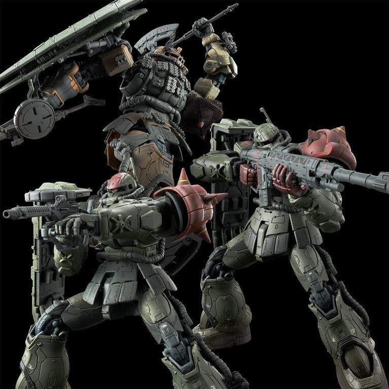 【Mar】HGUC 1/144 Zaku Ⅱ F Type CHUBS & KALE + Zaku Ⅱ (Unidentified Type) SOLARI Custom Parts Set (RFV)