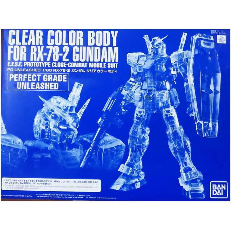 PG Unleashed 1/60 RX-78-2 Gundam Clear Color Body