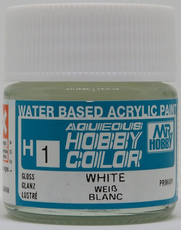 GSI Creos Mr. Hobby Aqueous Color H-001 【GLOSS WHITE】