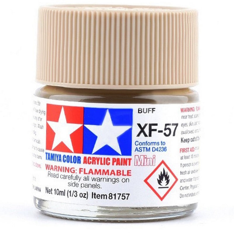 Tamiya 81757 Acrylic Paint Mini XF-57 Buff 10ml