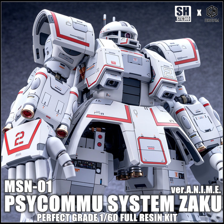 SH STUDIO PG 1/60 MSN-01 Psycommu Zaku [在线飞艇168数据直播结果 Kit]